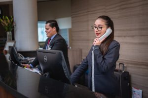 Hotelrezeption